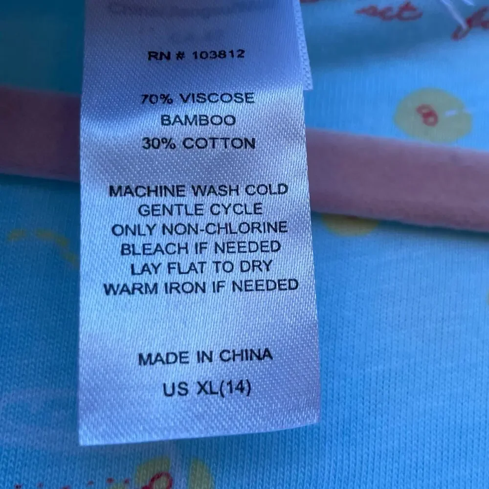 NEW Munki Munki Heather Ross Fireflies Dress Nightgown Youth XL (14)